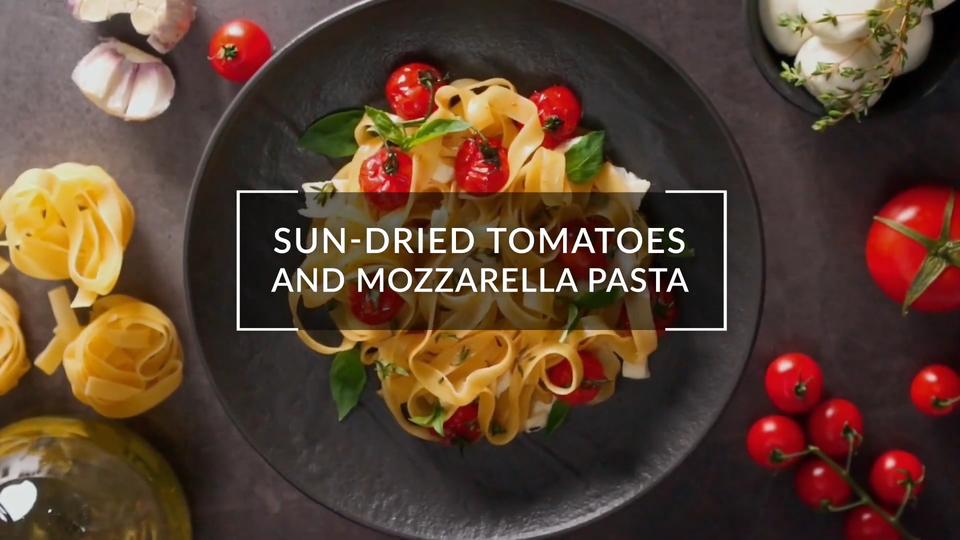 SUN-DRIED TOMATO AND MOZZARELLA PASTA - WILMAX RECIPE